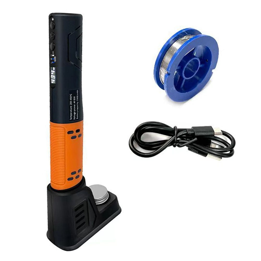 BETOR USB Wireless Soldering Iron Set LED Digital Soldering Pen 1500mA