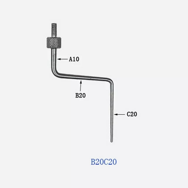 BETOR Z type Needle Point Contact Points for Depth Gauge Dial