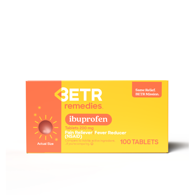 BETR Remedies All Day AntiInflammatory, Pain Relief & Fever Reducer