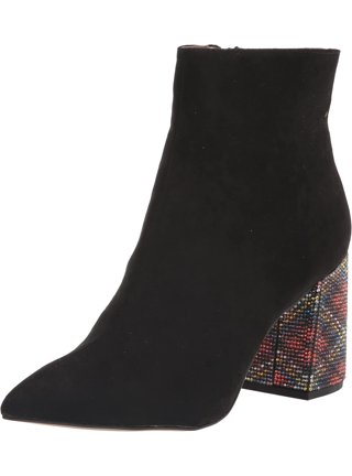 Betsey johnson rowann sales block heel booties