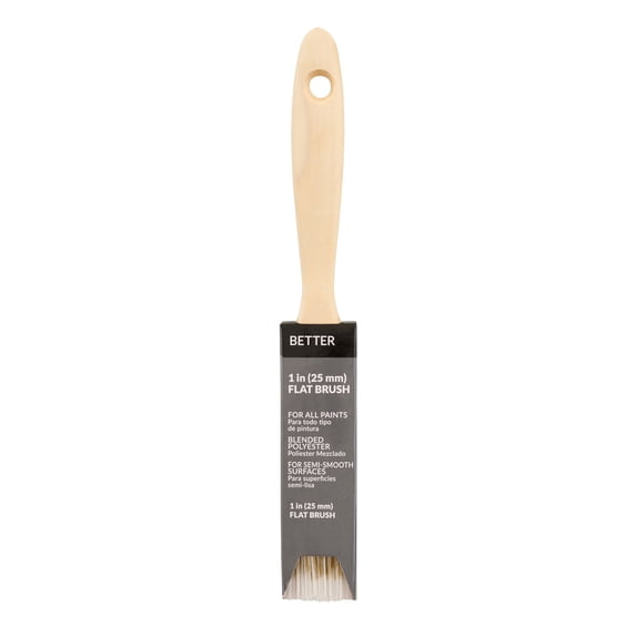 BETTER 1" Blended Polyester Flat Brush