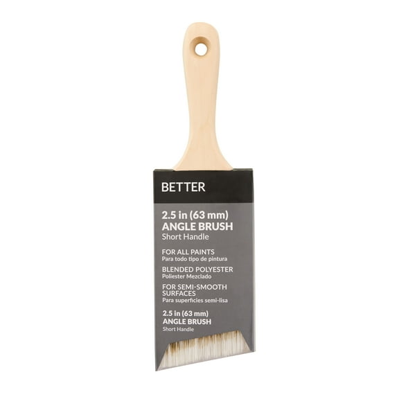 BETTER 2.5" Blended Polyester Short Angle Brush