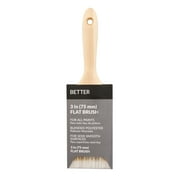 Better 3 in. Blended Polyester Flat Paint Brush