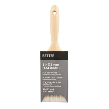 BETTER 3" Blended Polyester Flat Brush