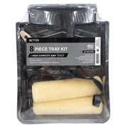 BETTER 8-Piece High Density Knit Paint Tray Kit