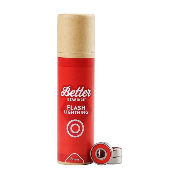 BETTER BEARINGS - Flash Lightning Ceramic, Quad Skates Roller, Skate Bearings