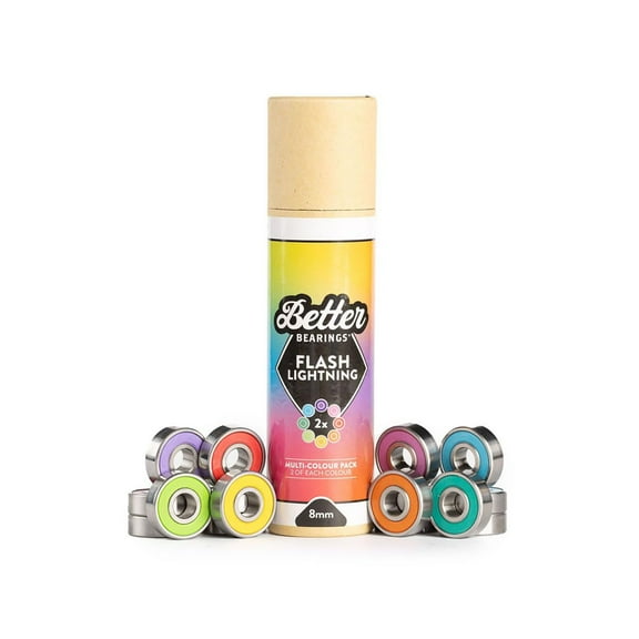BETTER BEARINGS - Flash Lightning Ceramic, Quad Skates Roller, Skate Bearings