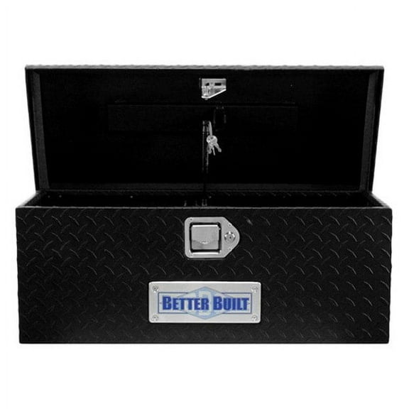 BETTER BUILT 67210276 ATV TOOL BOX BLACK 20INLX12INWX9.5INH