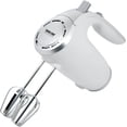 thumbnail image 1 of BETTER CHEF 5-Speed 150-Watt Hand Mixer in White with Silver Accents – Stainless Steel Beaters & Dough Hooks, Ergonomic Handle, 1 of 4