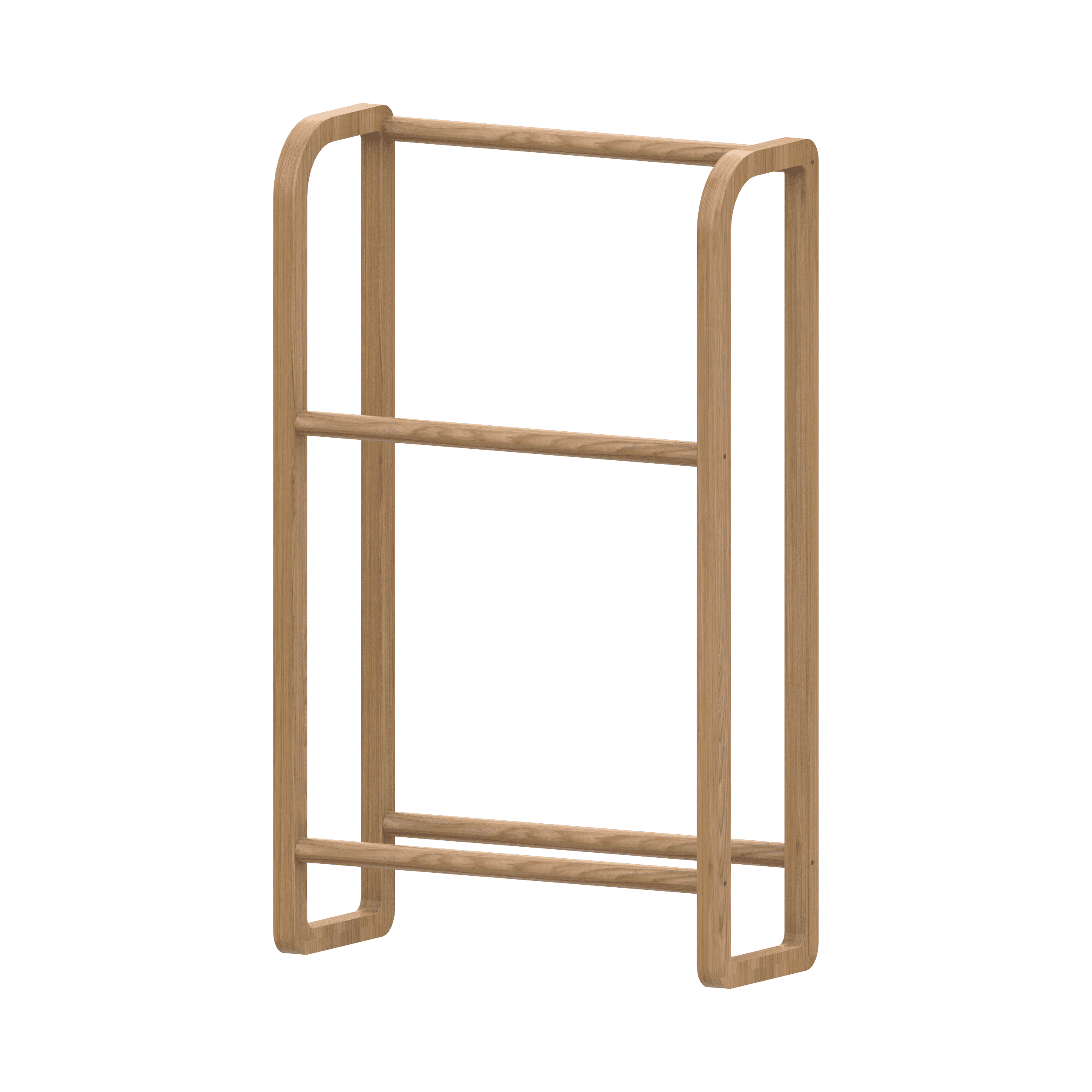 Better Homes & Gardens Juliet Freestanding Towel Rack, Light Honey