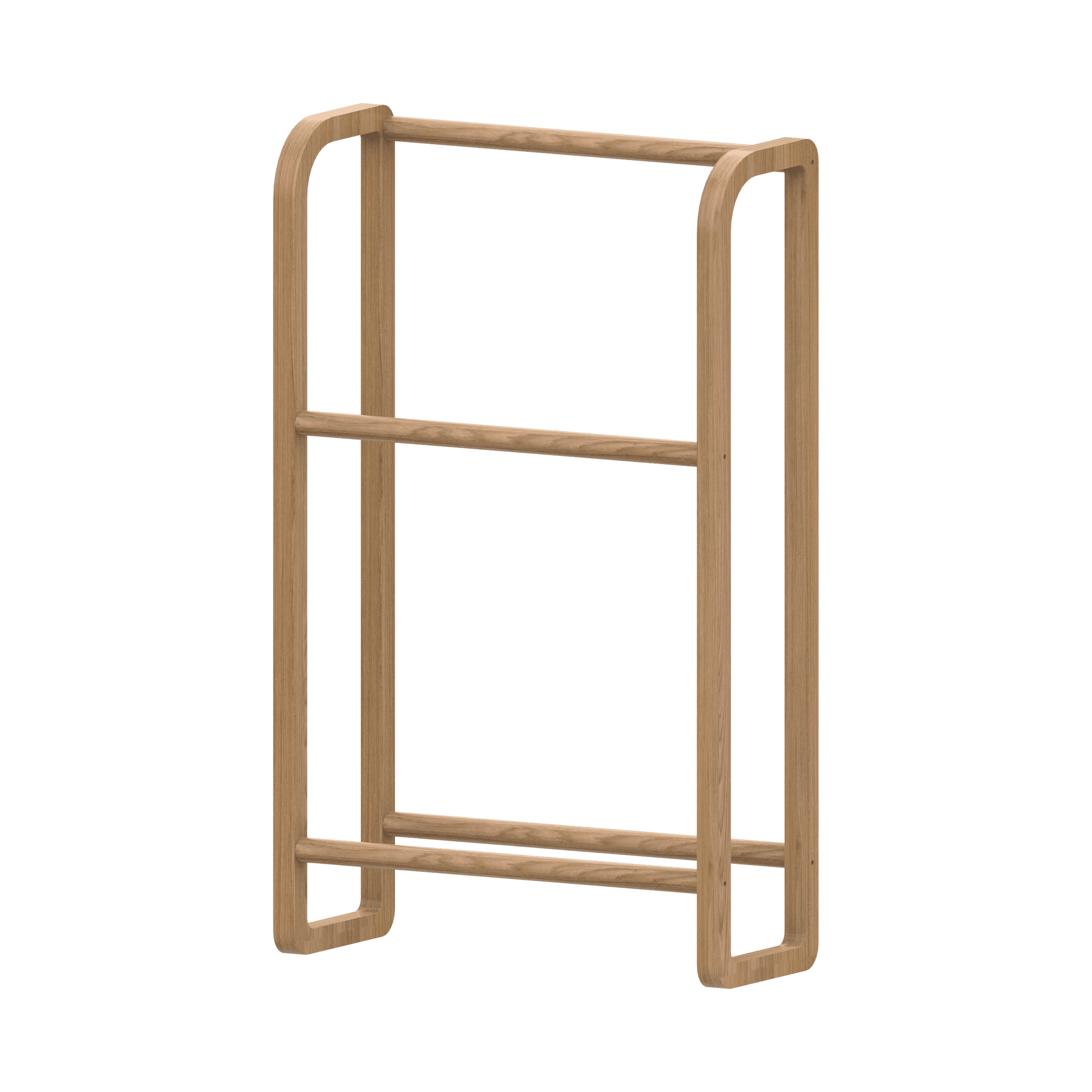Better Homes & Gardens Juliet Freestanding Towel Rack, Light Honey