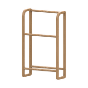 Better Homes & Gardens Juliet Freestanding Towel Rack, Light Honey