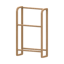 Better Homes & Gardens Juliet Freestanding Towel Rack, Light Honey