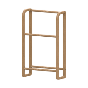 Better Homes & Gardens Juliet Freestanding Towel Rack, Light Honey