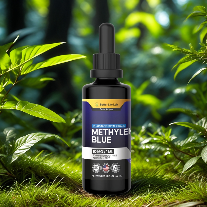 BETTER LIFE LAB Methylene Blue for Enhance Focus, Memory & Cognitive ...