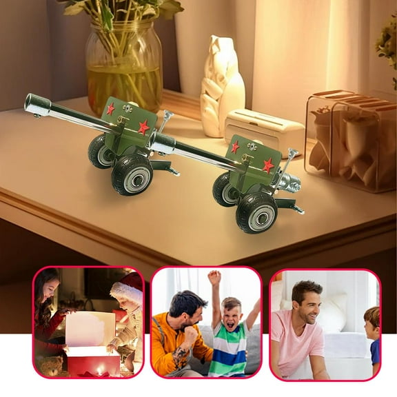 BETTERLIFE 1X Firecracker Artillery Cannon Steel Mini Cannon Military BEST Model C9R0UK- P0J4