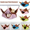 thumbnail image 1 of BETTERLIFE 1x Pet Hamster Bird Ferret Rat Squirrel Hammock Hanging Cage Nest-Bed House Toy E6W1, 1 of 1