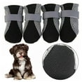 thumbnail image 1 of BETTERLIFE 4pcs Cute Dog Shoes Puppy Teddy Boots Soft Sole Anti-slip For Small Dog N1S4, 1 of 8