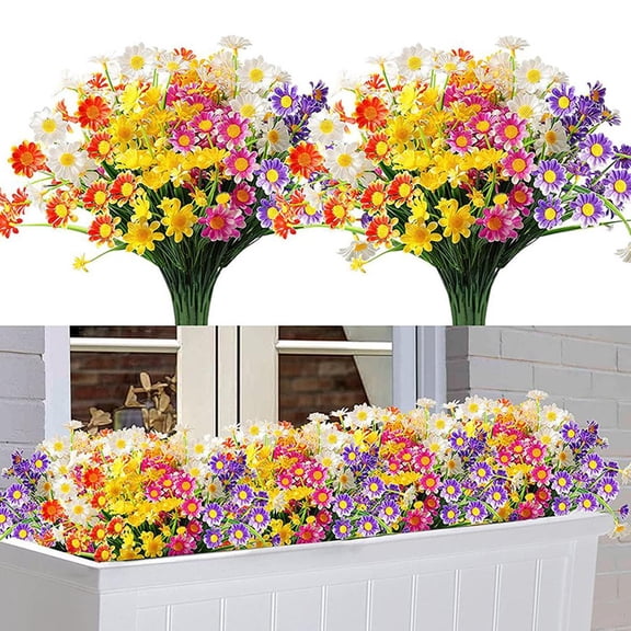 BETTERLIFE Artificial Flowers Plastic Fake Plants Wedding Home Decor Garden H OT R4F6 W9O6