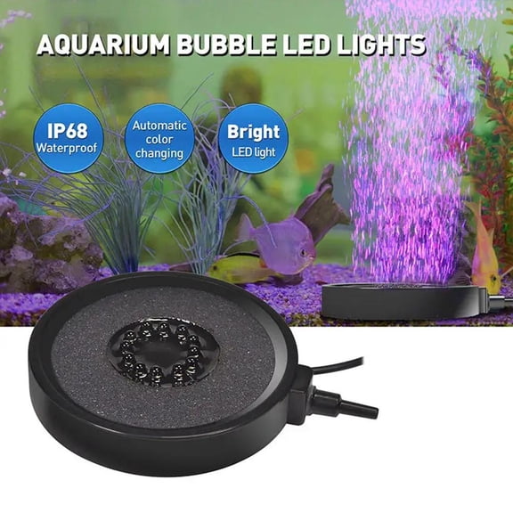 BETTERLIFE Fish Tank Landscaping Bubble Light LED Bubble Light Aquarium Light Decor >х и νχ K0Y7