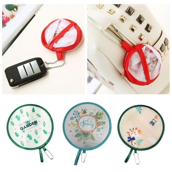 BETTERLIFE Foldable Fan Mini Portable Cartoon Pocket Cloth Fan Creative^ U0X6