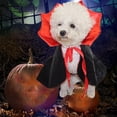 thumbnail image 1 of BETTERLIFE Halloween Devil Dog Cat Costume Spooky Cape~ G0I4, 1 of 9