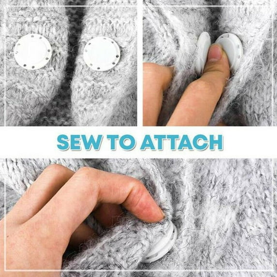 BETTERLIFE Invisible Magnetic Snap Fasteners Button Set Handbag Purses Sewing O7Z0