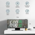 thumbnail image 1 of BETTERLIFE Multifunctional Digital Alarm Clock with Large LED For Bedroom Screen O3G8, 1 of 1