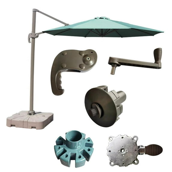 BETTERLIFE Outdoor Patio Umbrella Roman Umbrella Accessories Holder Replace Parts λ> :ξ √◆ E8K6