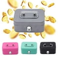 thumbnail image 1 of BETTERLIFE Pink piggy bank (D) $ Creative portable piggy bank storage box small size with key storage box coin box with lock piggy bank, 1 of 1