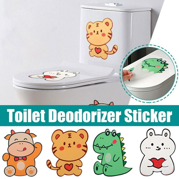BETTERLIFE Toilet Self-adhesive Deodorizing Stickers Wall Wardrobe Animal Dormitory X4T9✨. X0E6