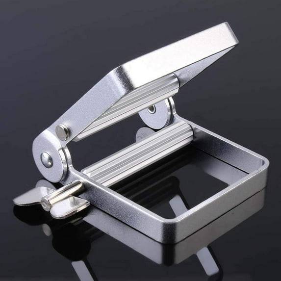 BETTERLIFE Toothpaste Squeezer Tools Dispenser Metal Paint Tube Wringer Roll Hand I2T3