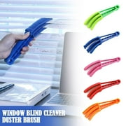 BETTERLIFE Venetian Window Blind Cleaner Microfiber Brush 3 Pronged Washable Duster Wet/Dry Y7S9