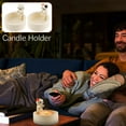 thumbnail image 1 of BETTERLIFE Warming Its Paws Cartoon Kitten Candle Holder Cat Aromatherapy-Candle Holder - E1D8, 1 of 8