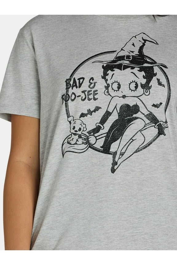 Halloween Short Sleeve Graphic Tee, Women's