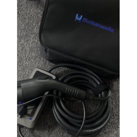 BETUMODA EvCharger Level 1 Level 2 EV Charger, 16Amp 110V-240V, 25Ft Portable Electric Vehicle Charging Station with NEMA 6-20 Plug & NEMA 5-15P Adapter