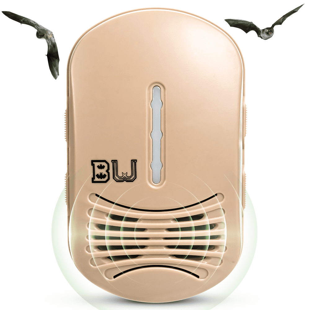 BEU-T Bat Expulsion Unit – Desert Tan Edition, Equipped with Dynamic Ultrasonic Bat Repellent Technology
