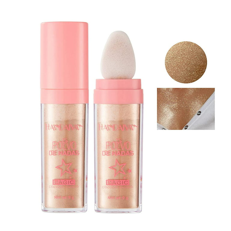 6 Color Highlighter Powder High Gloss Glitter Powder Glitter Powder Shimmer  Sparkle Powder Face Body Fairy Powder
