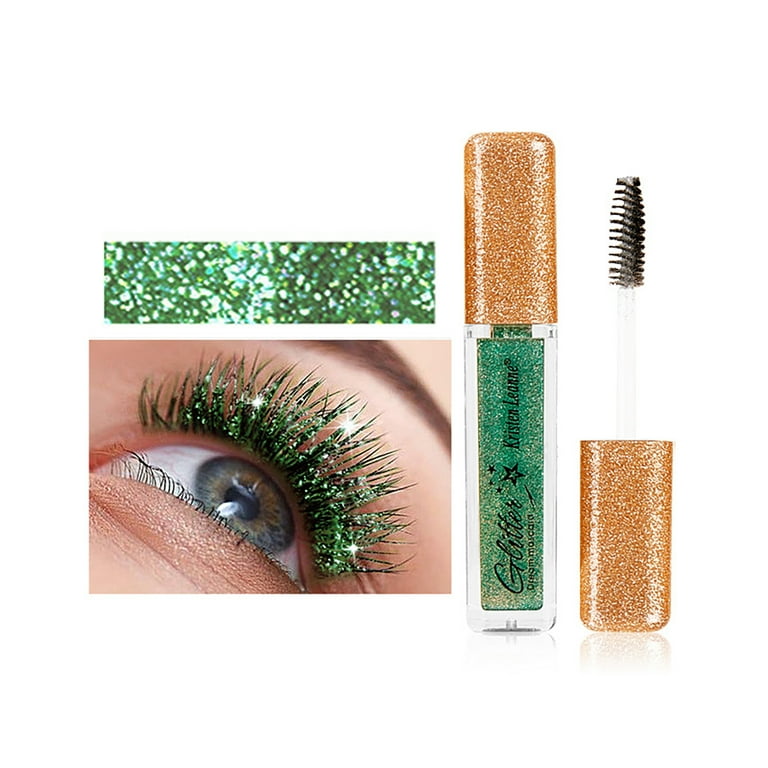 Sparkly Green Eyelashes Sparkly Green Eyelashes