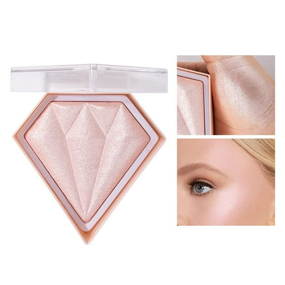 BEUKING Highlighter Powder Palette,Natural Face Highlighter Shimmer Powder,Long Lasting Glittery Highlighter Makeup Face Luminizer (#03 Fairy Powder)