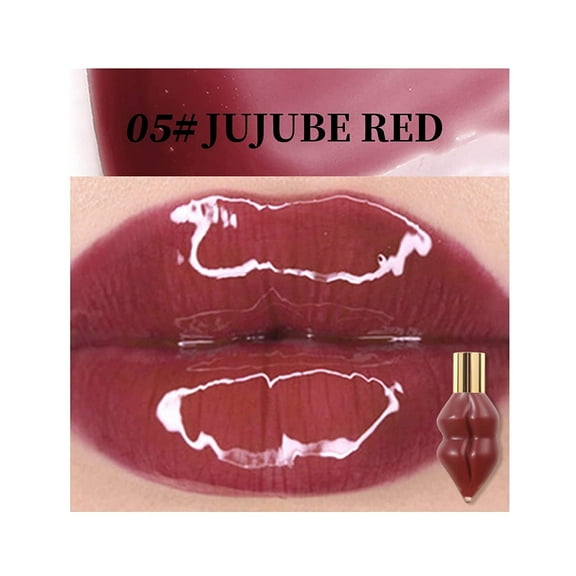 BEUKING Lip Plumper Gloss Lipstick Moisturize Smooth Natural Jelly Lip Stick Honey Shine Lip Sexy Plumping Lip Best Clear Lip Plumper Balm Liquid Christmas Gift