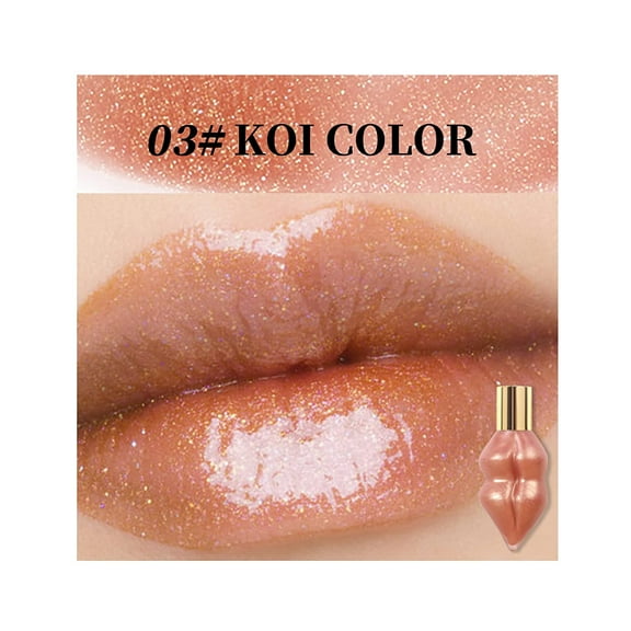 BEUKING Lip Plumper Gloss Lipstick Moisturize Smooth Natural Jelly Lip Stick Honey Shine Lip Sexy Plumping Lip Best Clear Lip Plumper Balm Liquid Christmas Gift