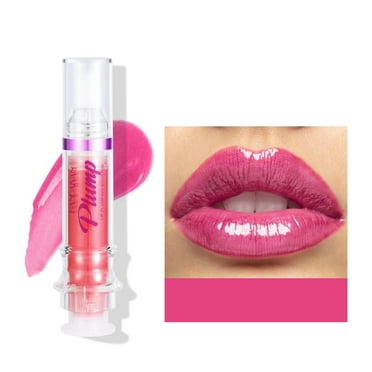 BEUKING Spicy Lip Gloss Plumper Glossy Lip Lipstick, Lifter Gloss, Hydrating, Volumizes, High-Shine, Lip Plumping Lip Glass Mirror Lip Glaze Lip Makeup, Plump & Pout Lip Plumper for Women Girls (#03)