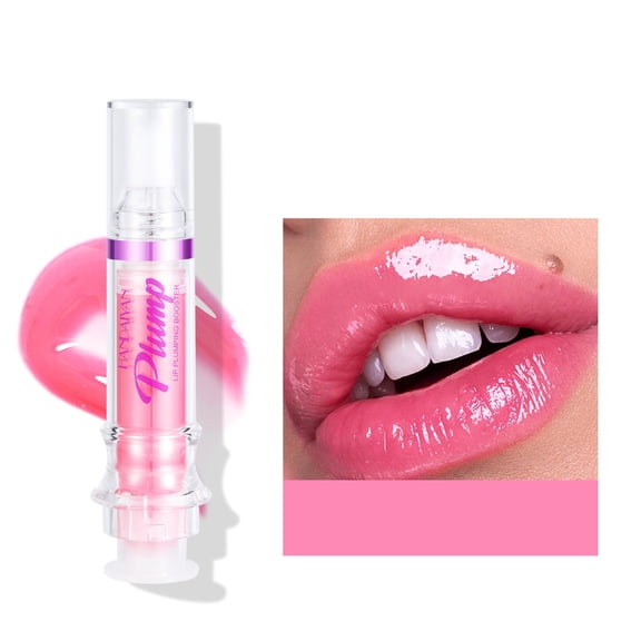 BEUKING Spicy Lip Gloss Plumper Glossy Lip Lipstick, Lifter Gloss, Hydrating, Volumizes, High-Shine, Lip Plumping Lip Glass Mirror Lip Glaze Lip Makeup, Plump & Pout Lip Plumper for Women Girls (#05)
