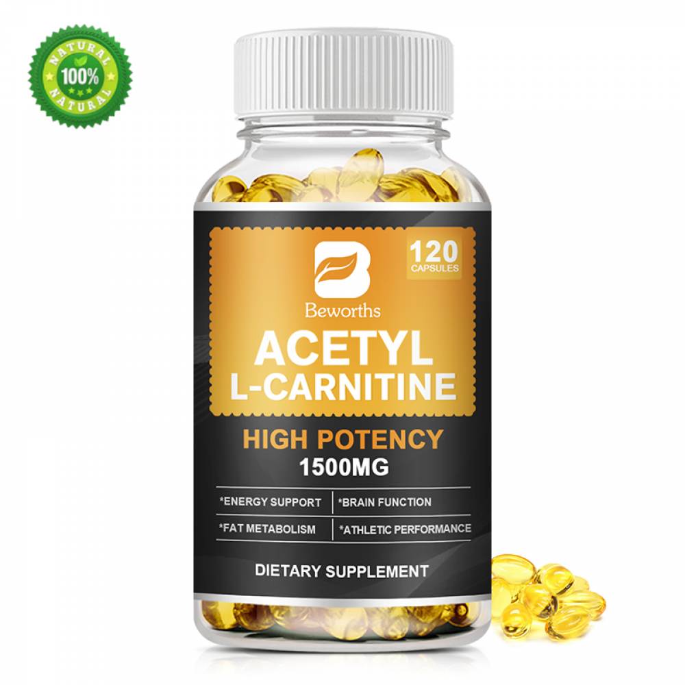 Acetyl L Carnitine (150 Capsules, 75 Day Supply) 1,000mg ALCAR for