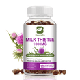 thumbnail image 1 of BEWORTHS Milk Thistle 1000mg, Herbal Health Supplement, Supports Liver Health, Rapid Release Softgels, 120 Ct, 1 of 7