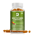 thumbnail image 1 of Multivitamin for Men & Women - Multivitamin with Vitamin A, C, D, E & B12, Zinc, Calcium & More, Immune & Nervous System Support, 120 Capsules, 1 of 6