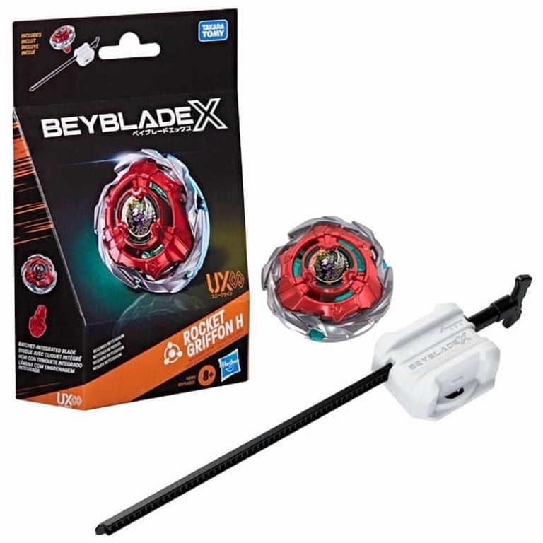 Beyblade X Rocket Griffon H UX Infinity Starter Pack Set with Top