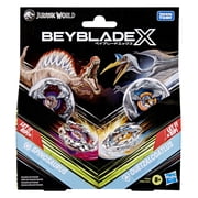 Beyblade X Jurassic World Collab Spinosaurus vs. Quetzalcoatlus Battling Top Multipack Set, Ages 8+