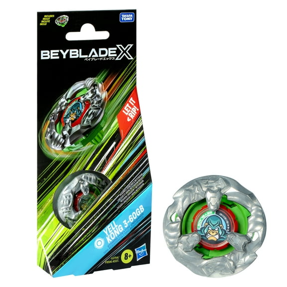 Beyblade X Yell Kong 3-60GB Booster Pack Set with Stamina Battling Top, Ages 8+